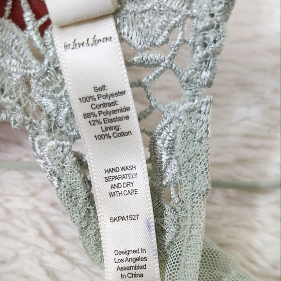 New!For Love and Lemons  Thong‎ Panty - Picture 11 of 12